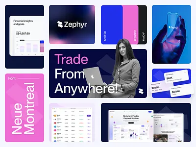 The World’s Premier Crypto Trading Platform - Zephyr 3d animation app branding design graphic design illustration ios app logo mobile motion graphics ofspace ui ux