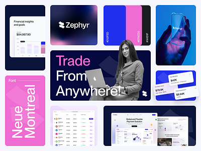 The World’s Premier Crypto Trading Platform - Zephyr 3d animation app branding design graphic design illustration ios app logo mobile motion graphics ofspace ui ux