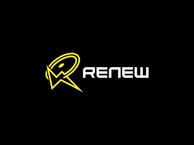 Renew Logo, R Logo Design, Letter mark brand identity branding energy logo futuristic letter mark r logo logo design logodesigner logos logotype mark minimalist logo modern logo monogram power r logo design recharge renew spark symbol