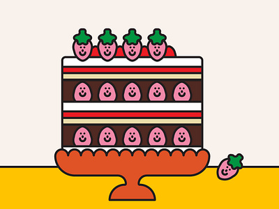 Birthday cake! illustration product design