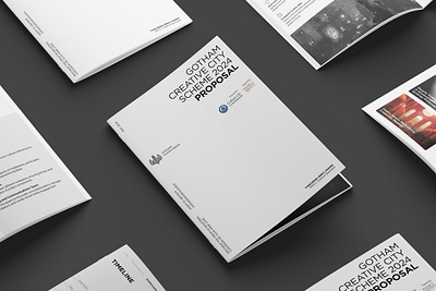 Gotham Creative City Proposal ai graphic design marketing publication