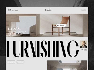 Furniture eCommerce Website - Pecados e commerce e commerce website ecommerce furniture furniture landingpage furniture store header interior design landing page minimal minimalism sofa user interface web web design