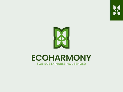 EcoHarmony - Mock Project (2/3) branding graphicdesign moderndesign