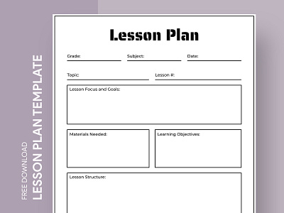 Simple Printable Lesson Plan Free Google Docs Template docs free google docs templates free template free template google docs google google docs google docs lesson plan template lesson lesson plan lesson plan design lesson plan template lesson planner lesson planning lesson template plan printable printable lesson plan simple lesson plan template