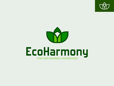 EcoHarmony - Mock Project (3/3) branding graphicdesign logo