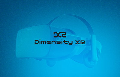 Dimensity XR: Xr startup Branding. branding de des design graphic design logo typography ui vector