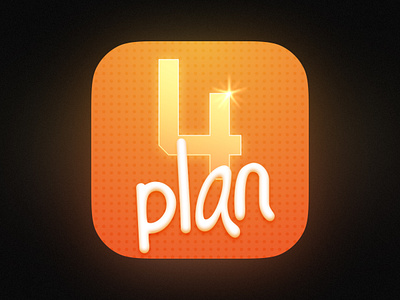 4Plan icon app icon app icon design app store icon figma icon macos osx sketch vector