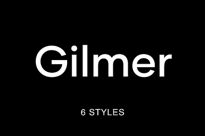 Gilmer – Geometric Sans Serif bold branding clean font geometric geometrical ligatures midcentury minimal modern multilingual opentype outline sans serif sharp simple stylish typeface web webfont