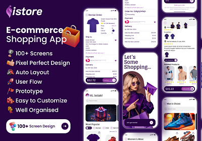 Ecommerce Complete App design - download now application complete app design e commerce app ecommerce app graphic design mobile app mobile app design ui