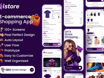 Ecommerce Complete App design - download now application complete app design e commerce app ecommerce app graphic design mobile app mobile app design ui