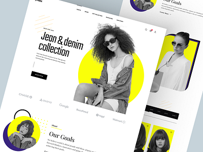 YinDix - Shopify Website Design for Fashion design ecommerce fashion homepage illustration interface landing page product product design product landing page product website shopify shopify landing page shopify website single product store store ui web web design website