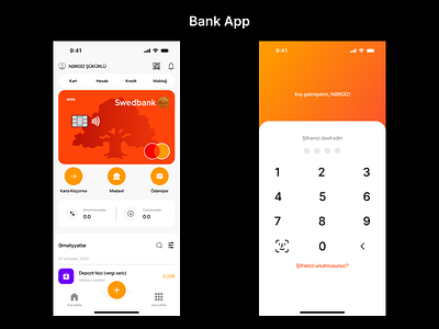 Bank App app app design app ui banking app design mobile app ui ui design user interface ux ux ui design