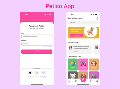 Pet-shop App app app design mobile design ui ui design user interface ux ux ui design