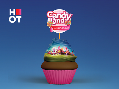 HOT Communication CANDYLAND Event Branding & Ai Art ai ai art graphic design illustration