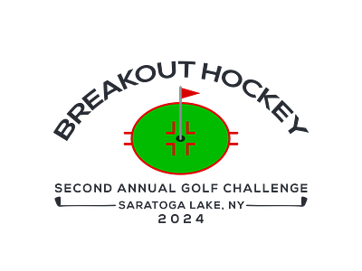 BREAKOUT HOCKEY LOGO DESIGN 2024 logo breakout hockey logo design business logo design flat logo golf logo golf tournament logo graphic designer hocky logo illustration logo design minimalist logo modern logo mzmonir outstanding logo