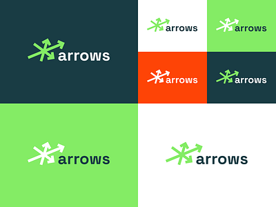 Branding for Arrows animation brand design brand guidelines brand identity branding branding design clean design graphic design logo typography