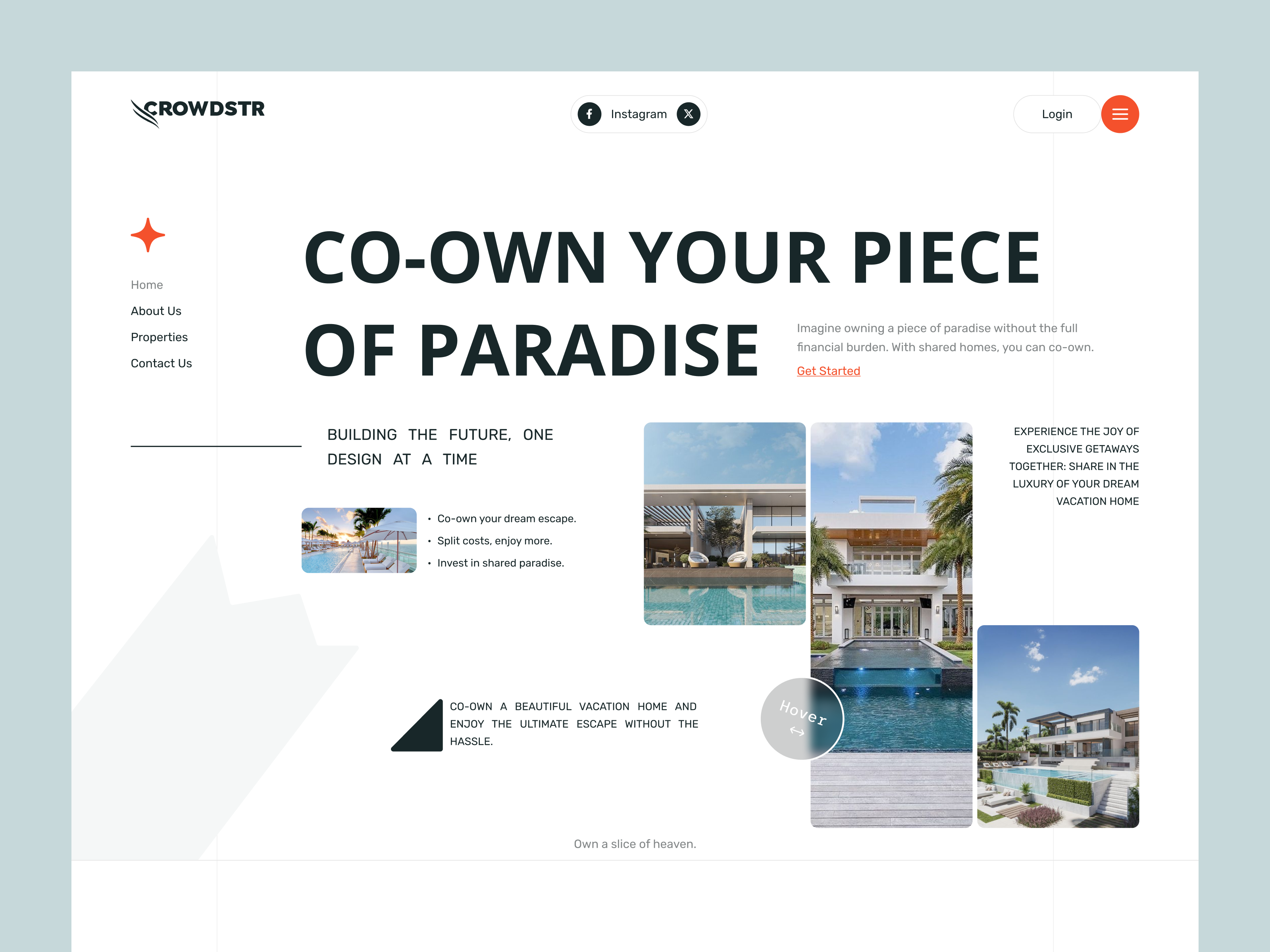 Example of Real Estate Landing Page 🏡