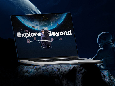 Starbound Landing Page: A Journey Through Space ✨ aliens landing page aliens website cosmos landing page cosmos website shayan ramezani space journey website space landing page space landing page ui space themed landing page space themed website space ui space ux space website wix studio designer wix studio landing page wix studio website