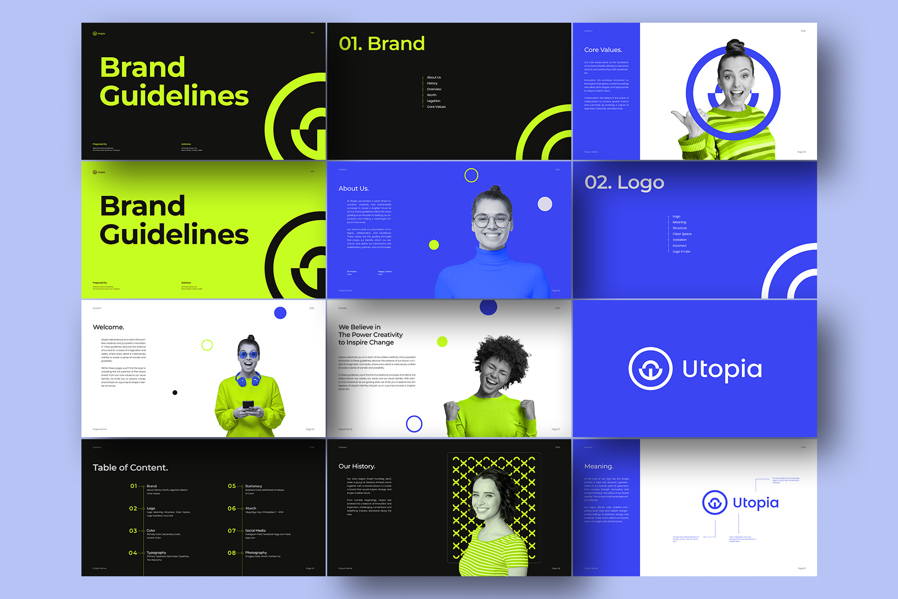 Example of Brand Identity Design