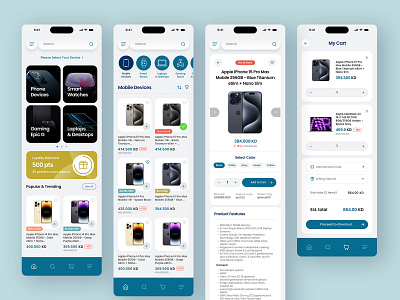 E-commerce Mobile App app apple application category creative design e commerce ecommerce electronics inovative inspiration iphone laptop mobile mobile devices online shop retail screens ui ux ui