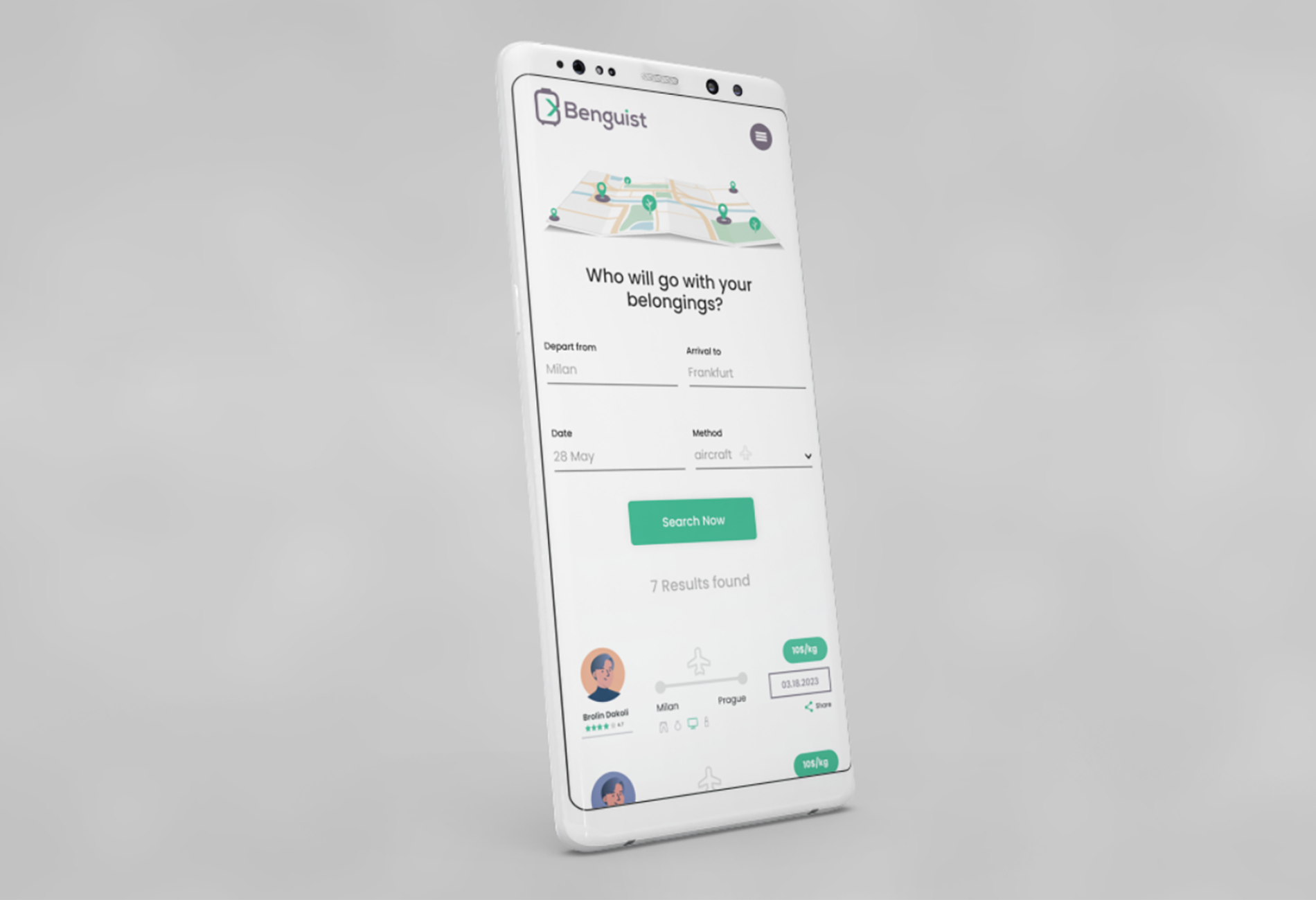 Example of Let's Build An App Design In Figma