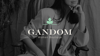 Gandum women's clothing bag shop design design graphic design illustration logo logo design