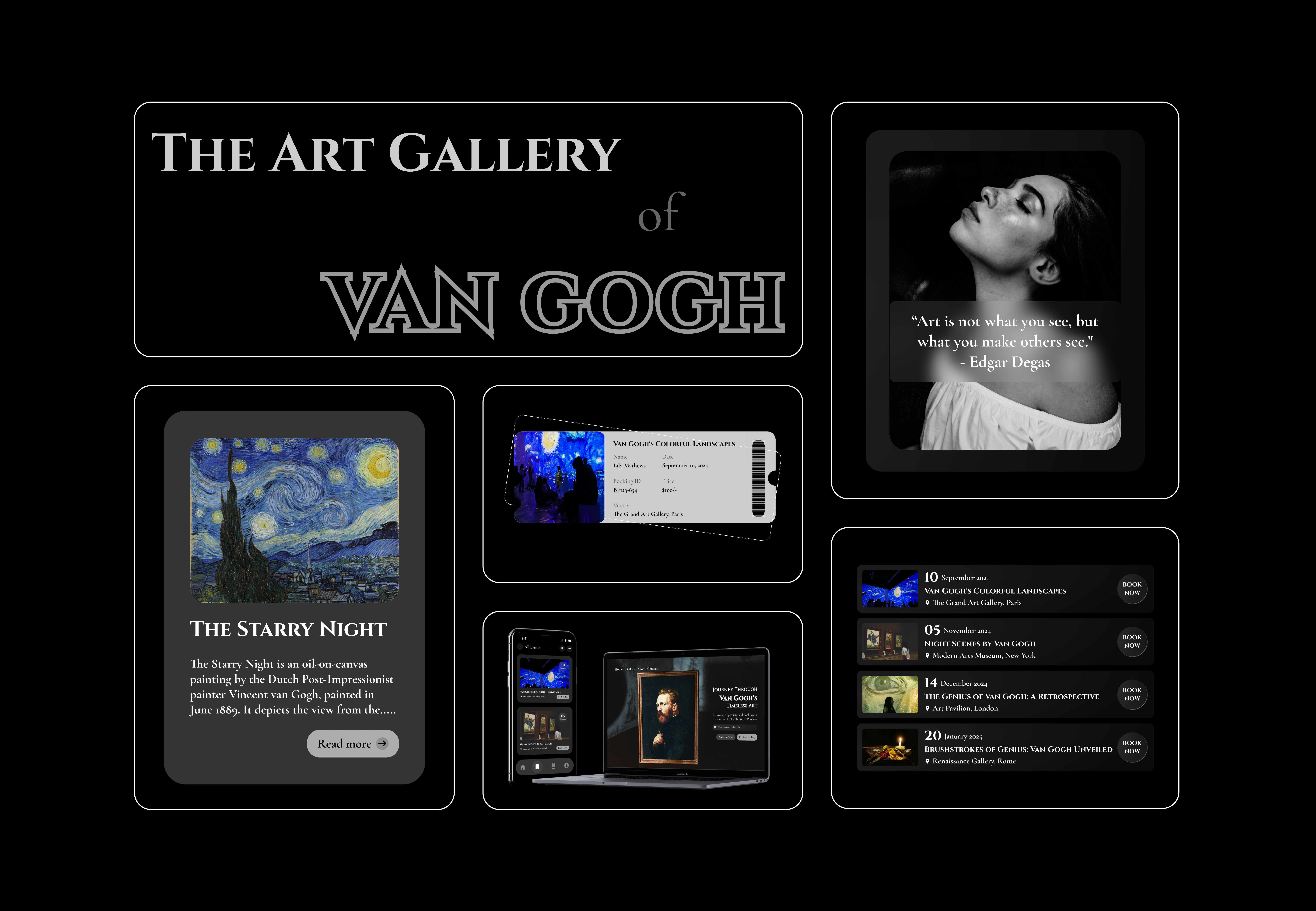 A UX Case Study- A Visit through Van Gogh Gallery artgallery artlovers instadesign uxdesign vangogh vangoghexperience