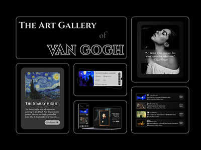 A UX Case Study- A Visit through Van Gogh Gallery artgallery artlovers instadesign uxdesign vangogh vangoghexperience