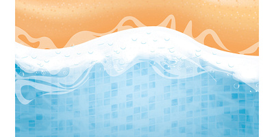 Download Your Free Swimming Pool with Waves Vector File Today!