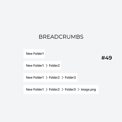 Daily UI Day-49/100: Breadcrumbs dailyui day 49 designchallenge designing ui uiuxdesign ux