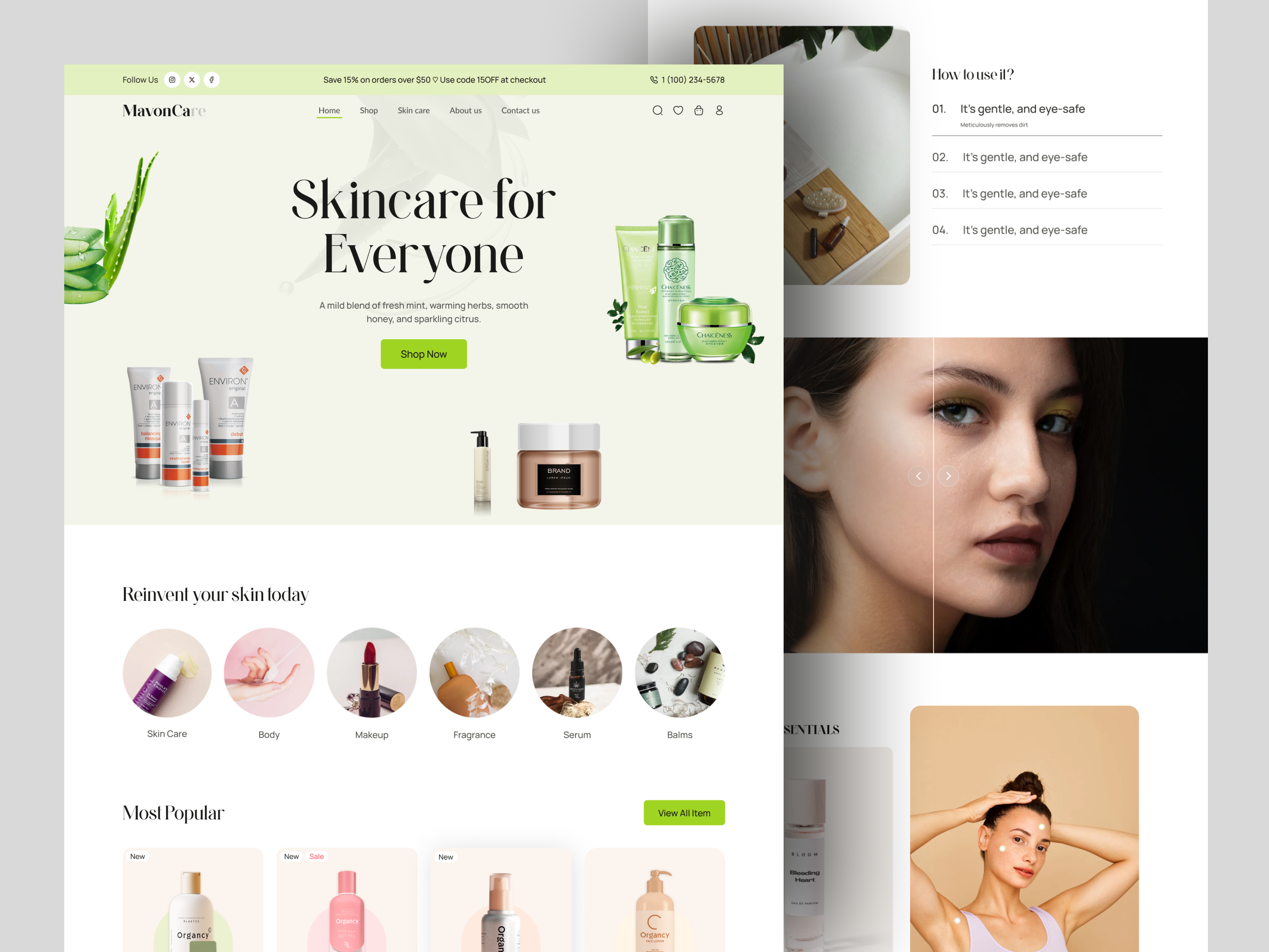 Example of Shopify Website Design & Development 