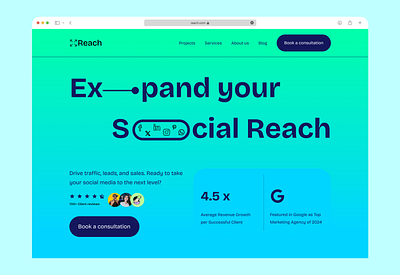 Reach design figma ui