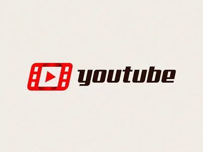 YouTube Retro Redesign branding dribbble design challenge graphic design logo logo design typography visual identity weekly design challenge youtube youtube logo