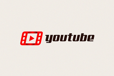 YouTube Retro Redesign branding dribbble design challenge graphic design logo logo design typography visual identity weekly design challenge youtube youtube logo