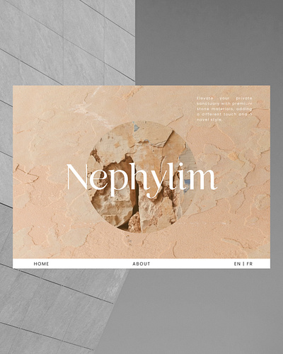 Nephylim, a luxury material company app app design application application design branding daily ui design graphic design interface logo mobile design ui ux ux design uxui web design