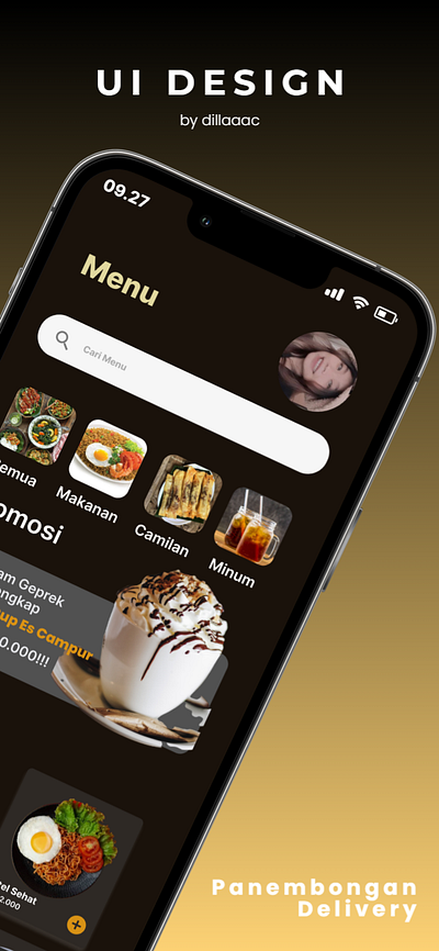 PANEMBONGAN DELIVERY delivery delivery mobile app design mobile app ui ui design uiux