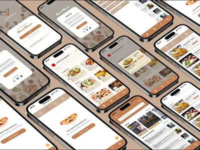 Second Chance UI Design design mobile foodies interface mobile app ui ui design uiux uiux design user interface