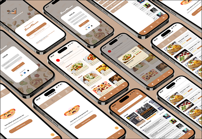 Second Chance UI Design design mobile foodies interface mobile app ui ui design uiux uiux design user interface