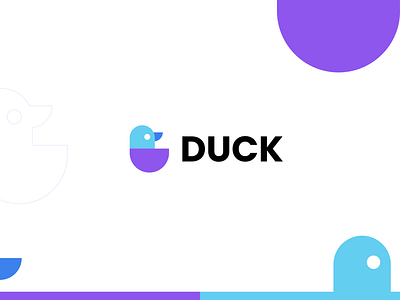 DUCK Ind branding duck graphic design logo