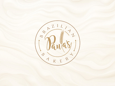 Paula's Brazilian Bakery-Logo Design bakery logo