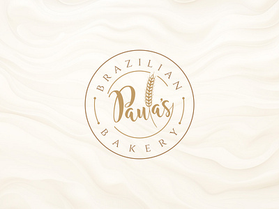 Paula's Brazilian Bakery-Logo Design bakery logo