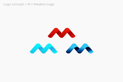 M - Modern Logo Design 3d logo abstract logo branding creative logo design design graphic design logo logo design logo folio logo maker logo vector logos m letter logo m logo design m logo vector m modern logo m text logo new logo vector