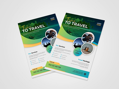 Travel Flyer Design Template | Free Download. adobe illustrator adobe photoshop brand flyer brand poster branding design event flyer flyer design flyer template flyers free flyer template graphic design holiday travel poster design time to travel flyer travel travel flyer travel poster vacation flyer vector