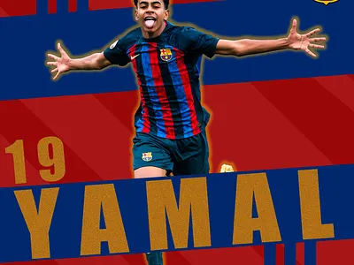 Yamal poster design graphic design