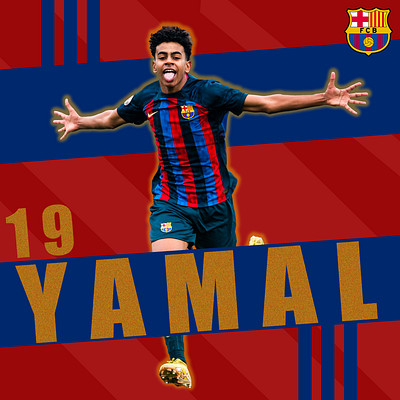 Yamal poster design graphic design