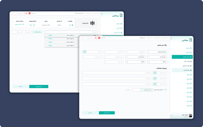 Hospital Management landing page ui ux