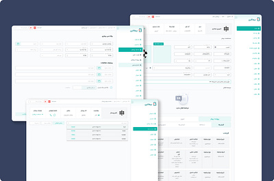 Hospital Management platform graphic design landing page ui ux