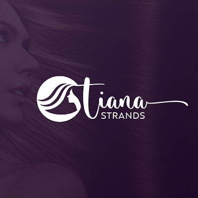 Tiana Strands branding graphic design logo