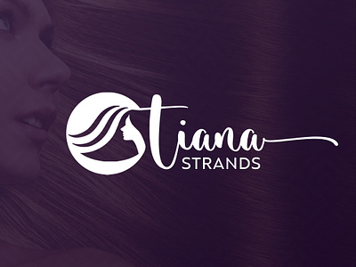 Tiana Strands branding graphic design logo