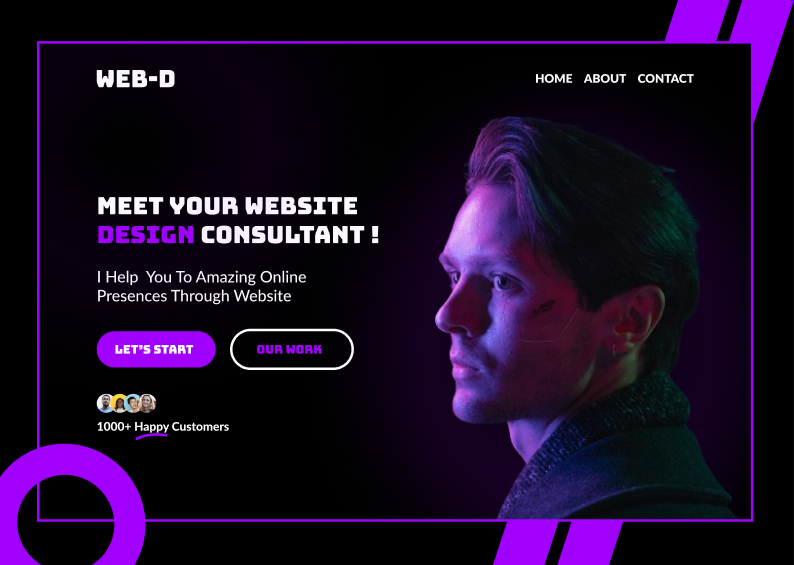 Example of Word Press Website Design